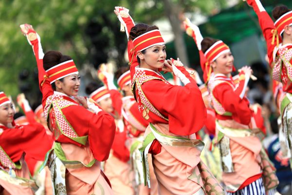 điệu nhảy Yosakoi đa dạng